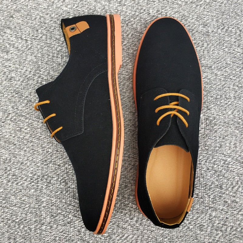 Vibonanza | Klassieke Herenschoenen Oxford Stijl met Veters