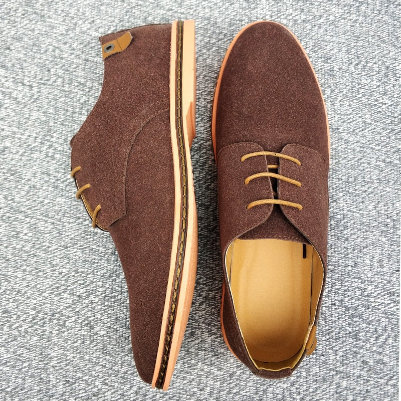 Vibonanza | Klassieke Herenschoenen Oxford Stijl met Veters