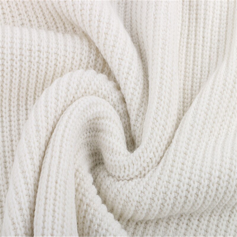Vibonanza | Dames Chunky Knit Vest met V-hals en Ballonmouwen - Beige