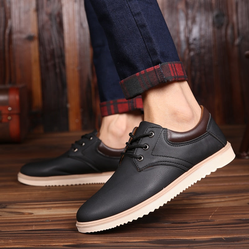 Vibonanza | Marineblauwe Casual Herensneakers