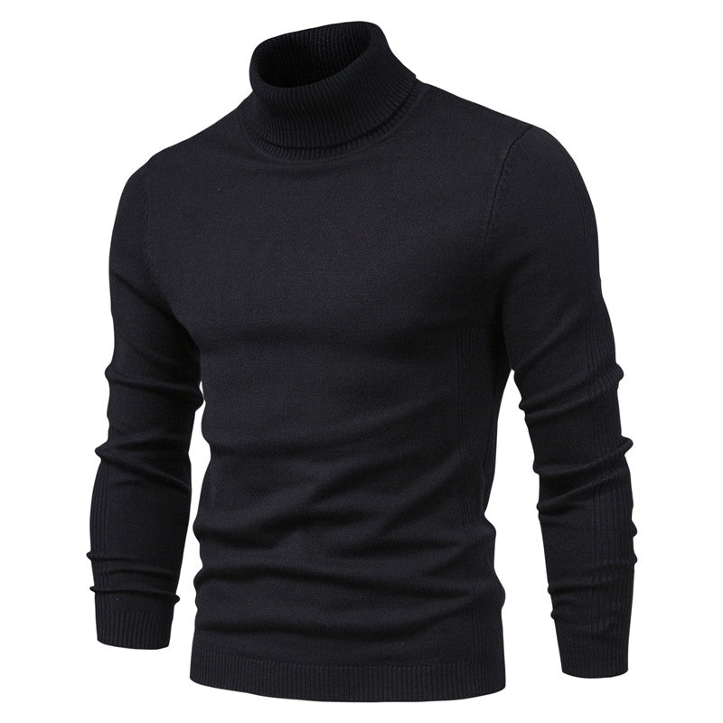 Vibonanza | Heren Grijze Turtleneck Coltrui