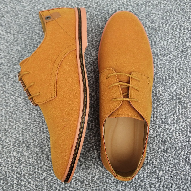 Vibonanza | Klassieke Herenschoenen Oxford Stijl met Veters