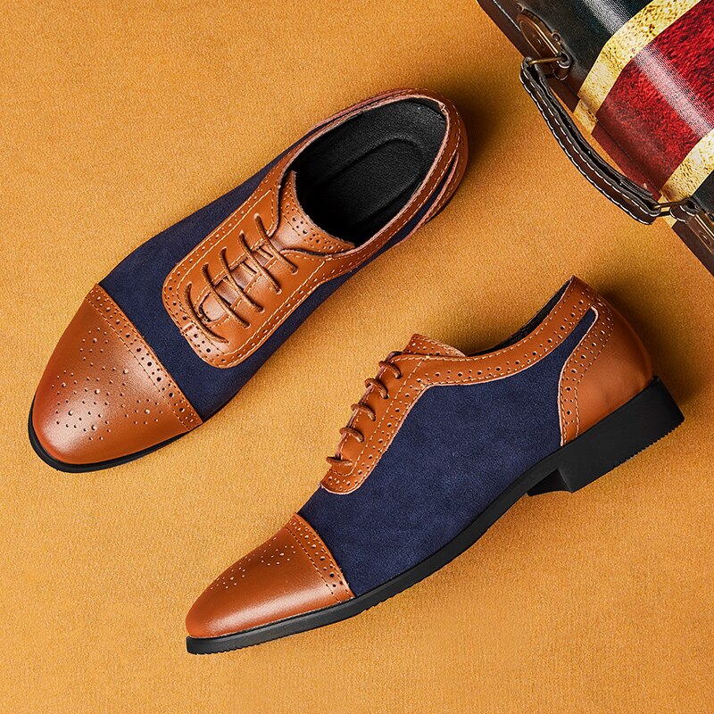 Vibonanza | Klassieke Heren Leren Schoenen