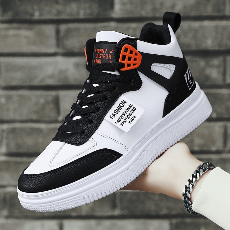 Vibonanza | Hoge Sneakers met Stoere Streetwear Look