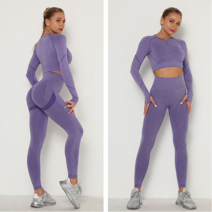 Vibonanza | Dames Sportset Crop Top en Legging
