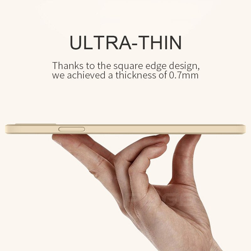 Vibonanza | Zachte Siliconen iPhone Hoes met Camerabescherming