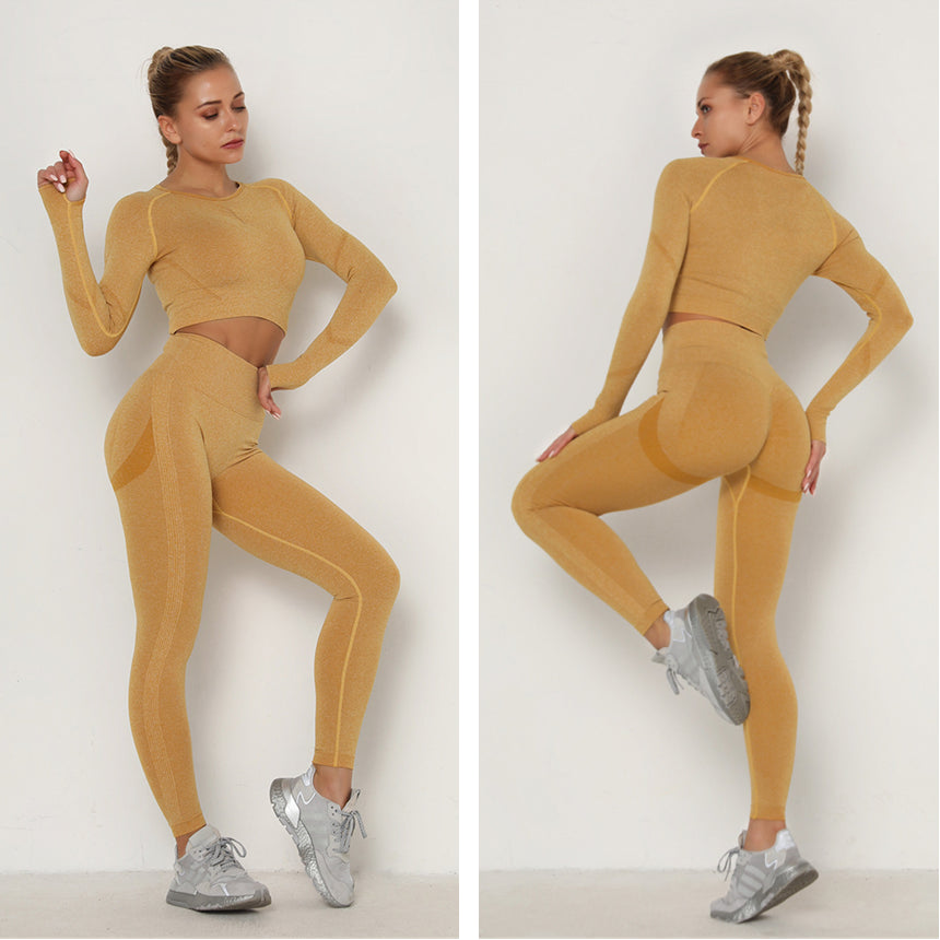 Vibonanza | Dames Sportset Crop Top en Legging