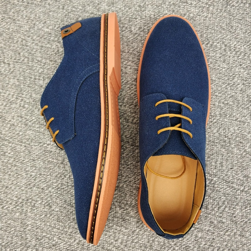 Vibonanza | Klassieke Herenschoenen Oxford Stijl met Veters