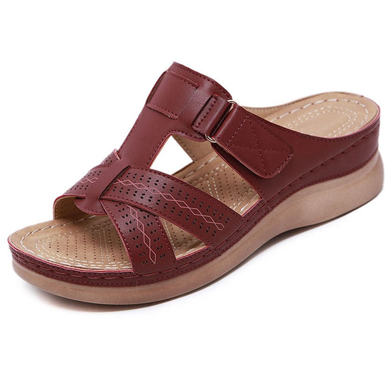 Vibonanza | Orthopedische Dames Sandalen Blauw