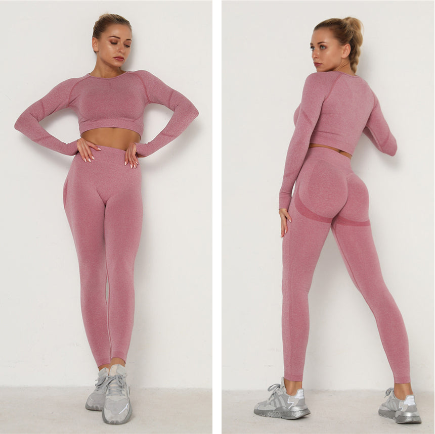 Vibonanza | Dames Sportset Crop Top en Legging