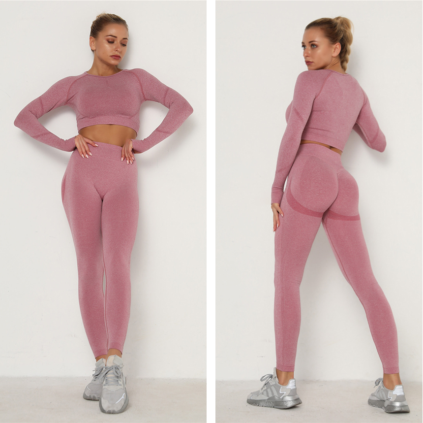 Vibonanza | Dames Sportset Crop Top en Legging