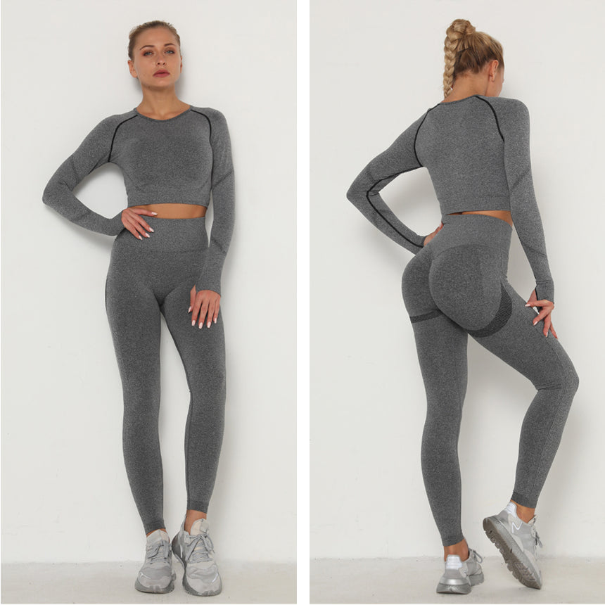 Vibonanza | Dames Sportset Crop Top en Legging
