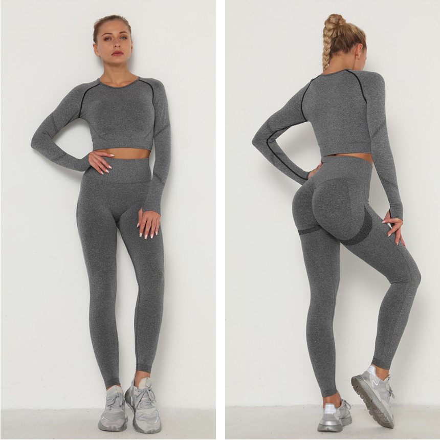 Vibonanza | Dames Sportset Crop Top en Legging