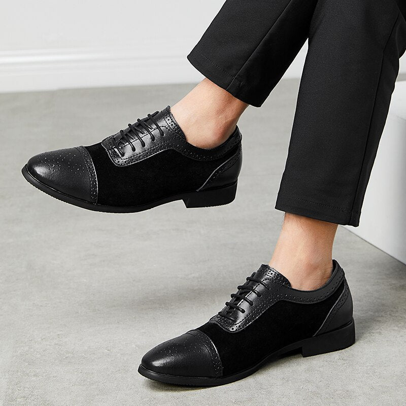Vibonanza | Klassieke Heren Leren Schoenen