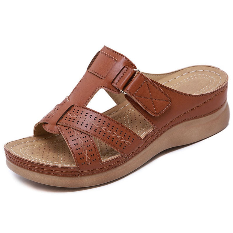 Vibonanza | Orthopedische Dames Sandalen Blauw