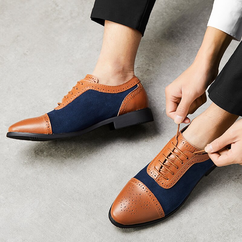 Vibonanza | Klassieke Heren Leren Schoenen