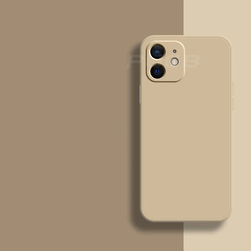 Vibonanza | Zachte Siliconen iPhone Hoes met Camerabescherming