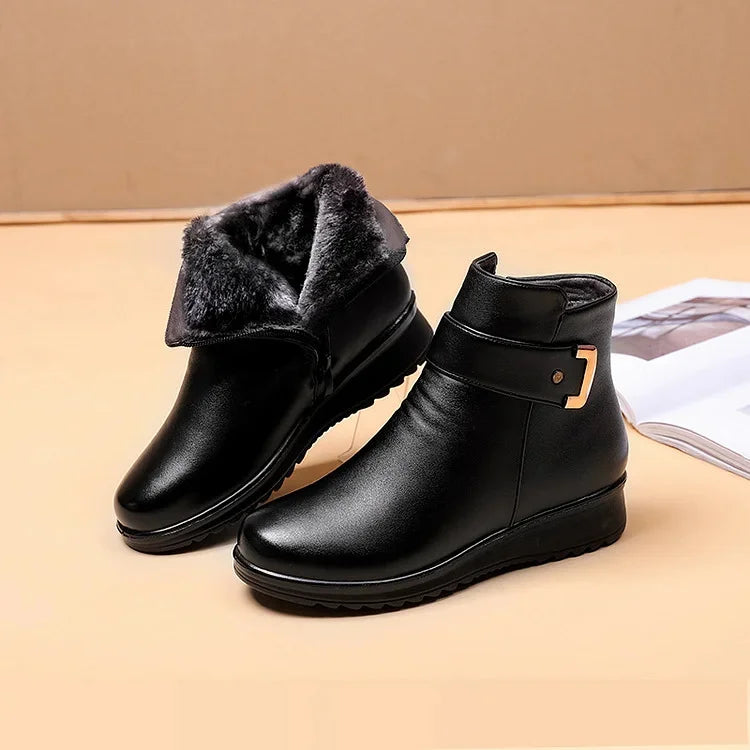 Vibonanza | Dames Orthopedische Winter Enkellaarsjes