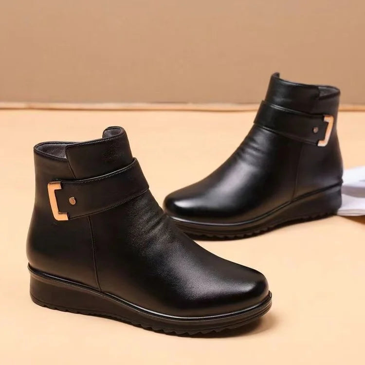 Vibonanza | Dames Orthopedische Winter Enkellaarsjes