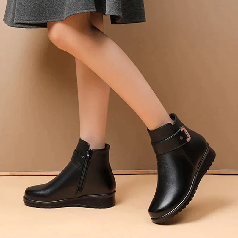 Vibonanza | Dames Orthopedische Winter Enkellaarsjes