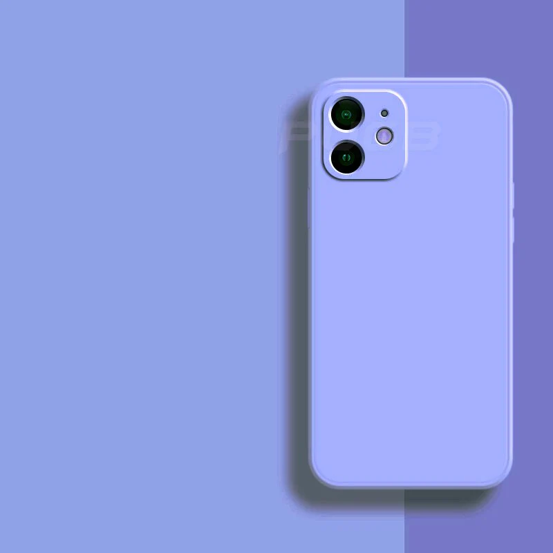 Vibonanza | Zachte Siliconen iPhone Hoes met Camerabescherming