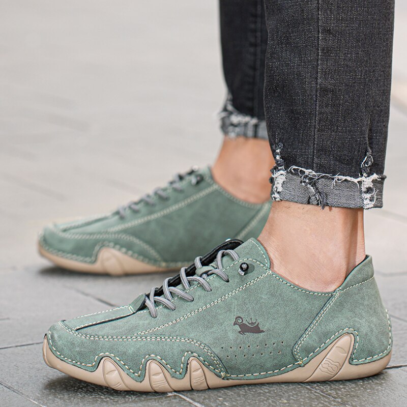 Vibonanza | Unisex Waterdichte Barefoot Leren Schoenen