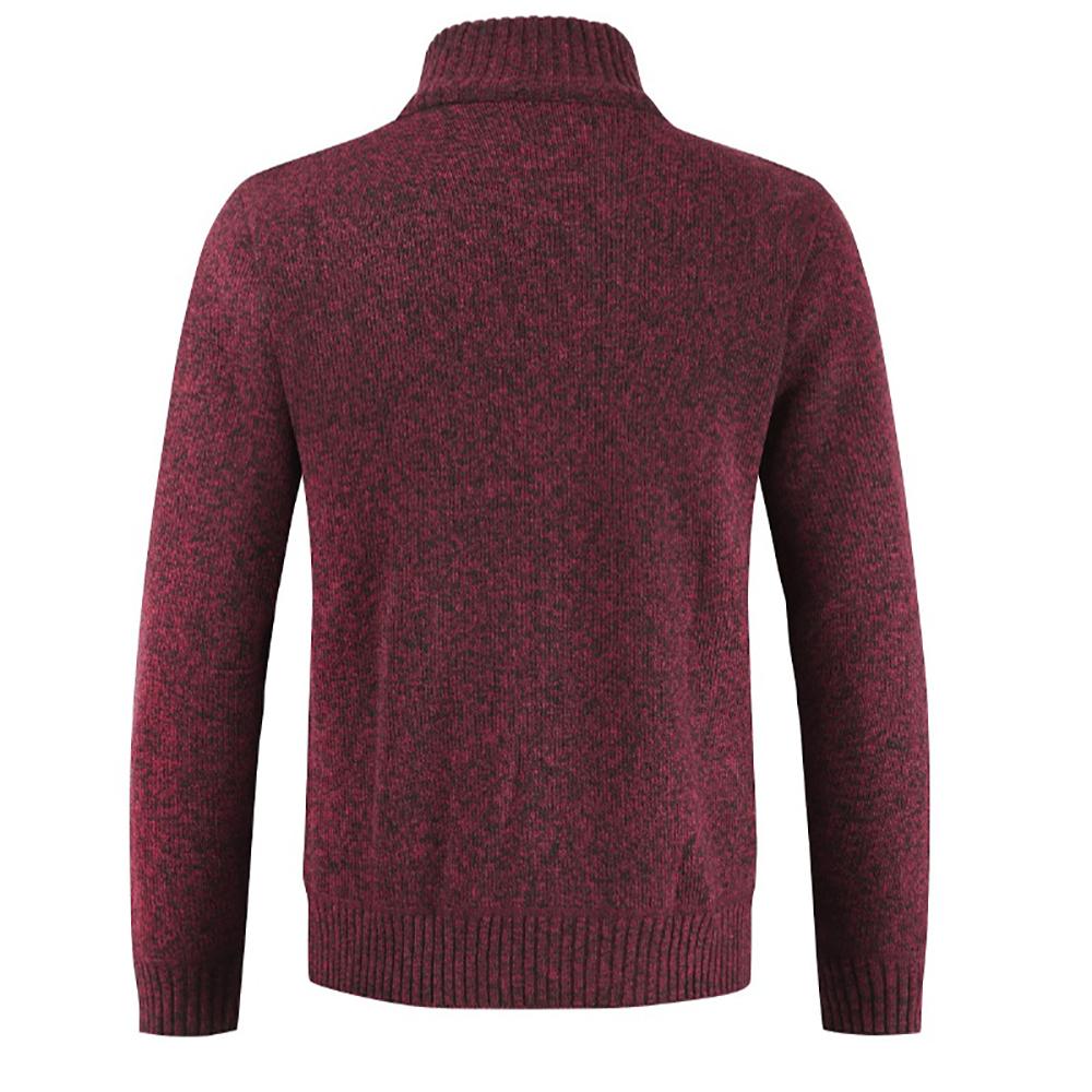Vibonanza | Heren Grijs Kabelpatroon Gebreid Vest