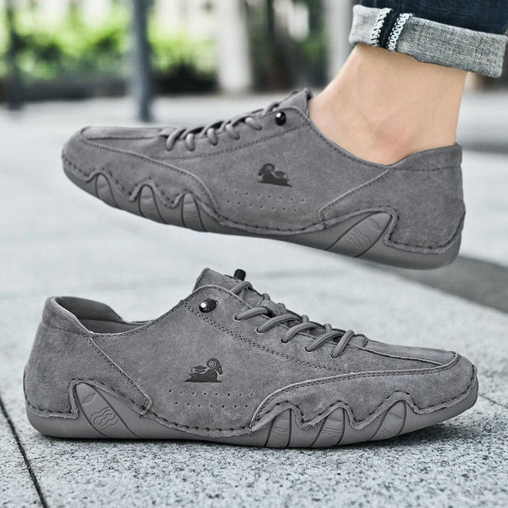Vibonanza | Unisex Waterdichte Barefoot Leren Schoenen