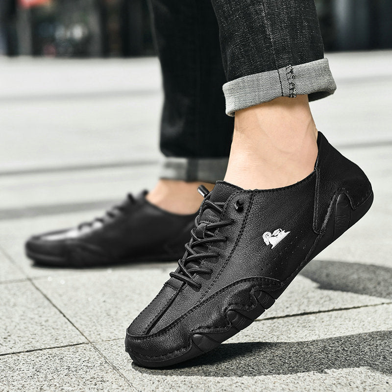 Vibonanza | Unisex Waterdichte Barefoot Leren Schoenen