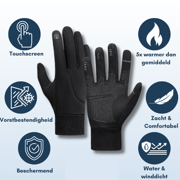 Vibonanza | Winddichte Waterdichte Touchscreen Handschoenen
