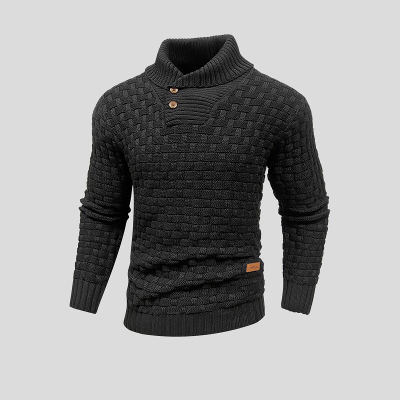 Vibonanza | Heren Gebreide Regular Fit Trui