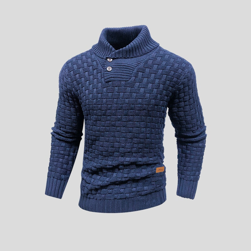 Vibonanza | Heren Gebreide Regular Fit Trui