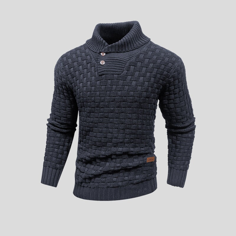 Vibonanza | Heren Gebreide Regular Fit Trui