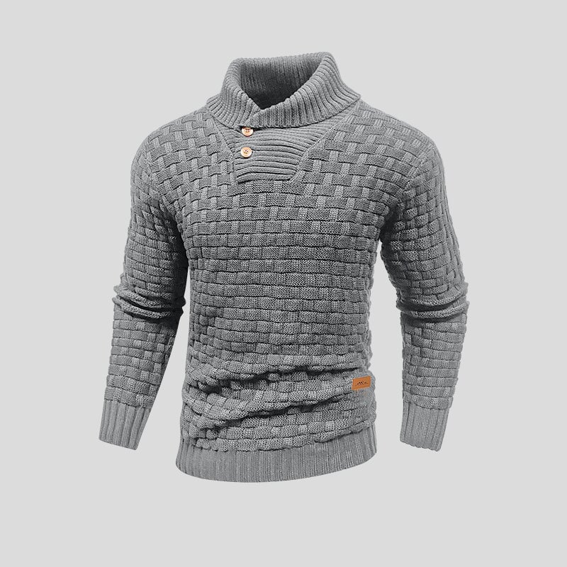Vibonanza | Heren Gebreide Regular Fit Trui