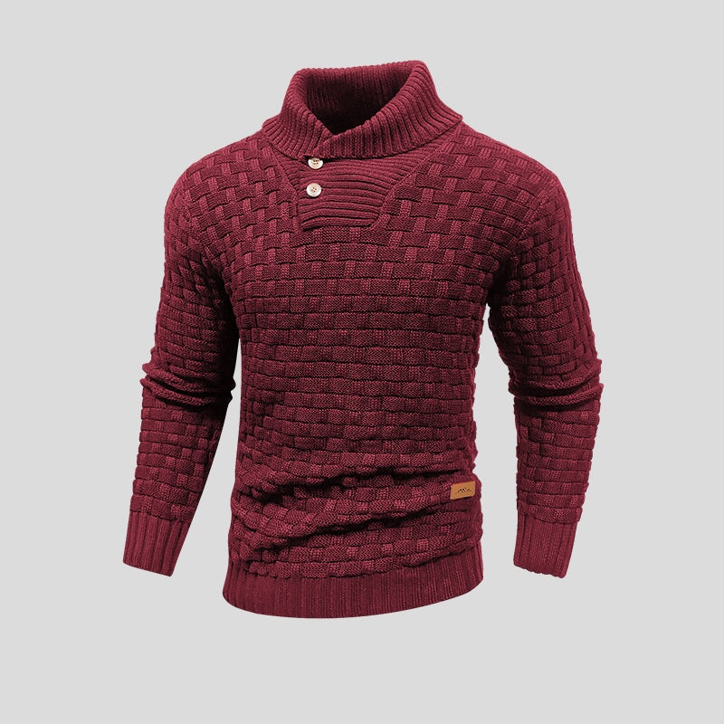 Vibonanza | Heren Gebreide Regular Fit Trui