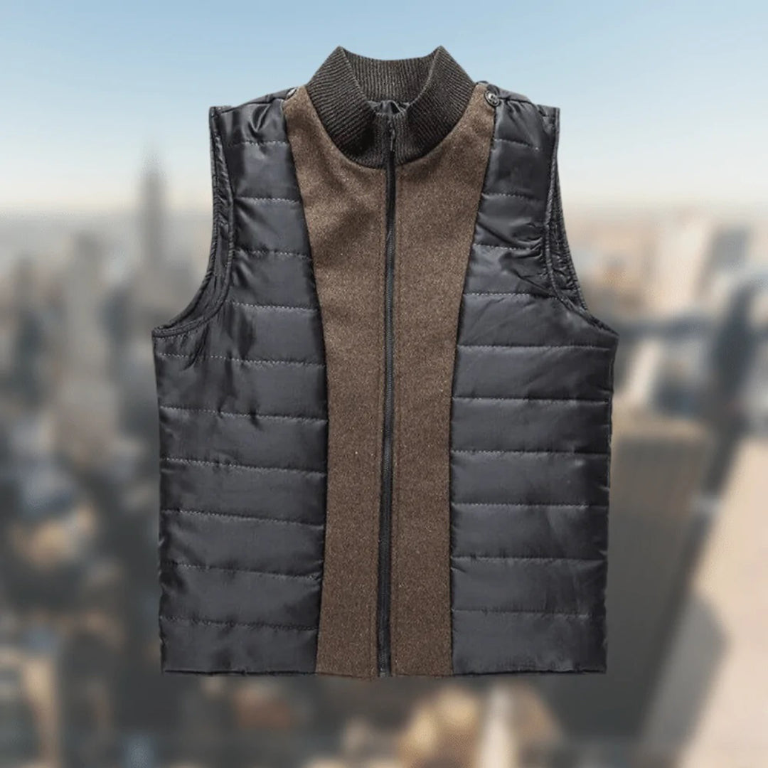 Vibonanza | Heren Wolmix Winterjas Bruin