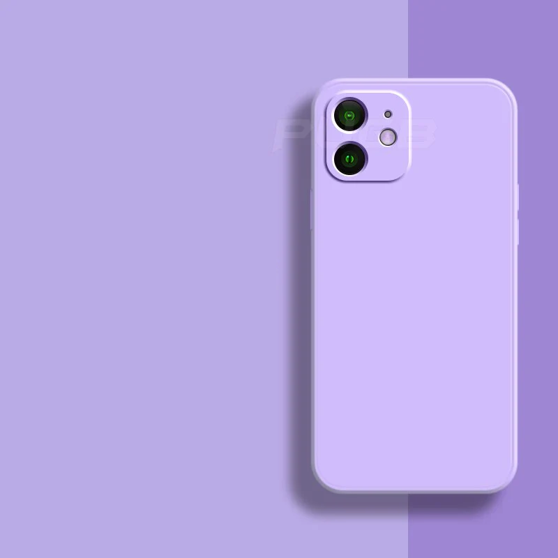 Vibonanza | Zachte Siliconen iPhone Hoes met Camerabescherming