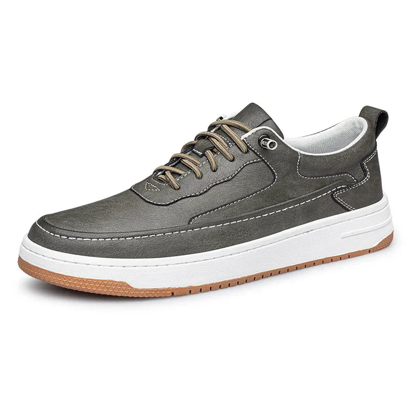 Vibonanza | Leren Sneakers met Rubberen Zool