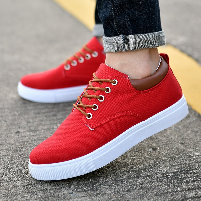 Vibonanza | Herensneakers Canvas Stoer en Comfortabel