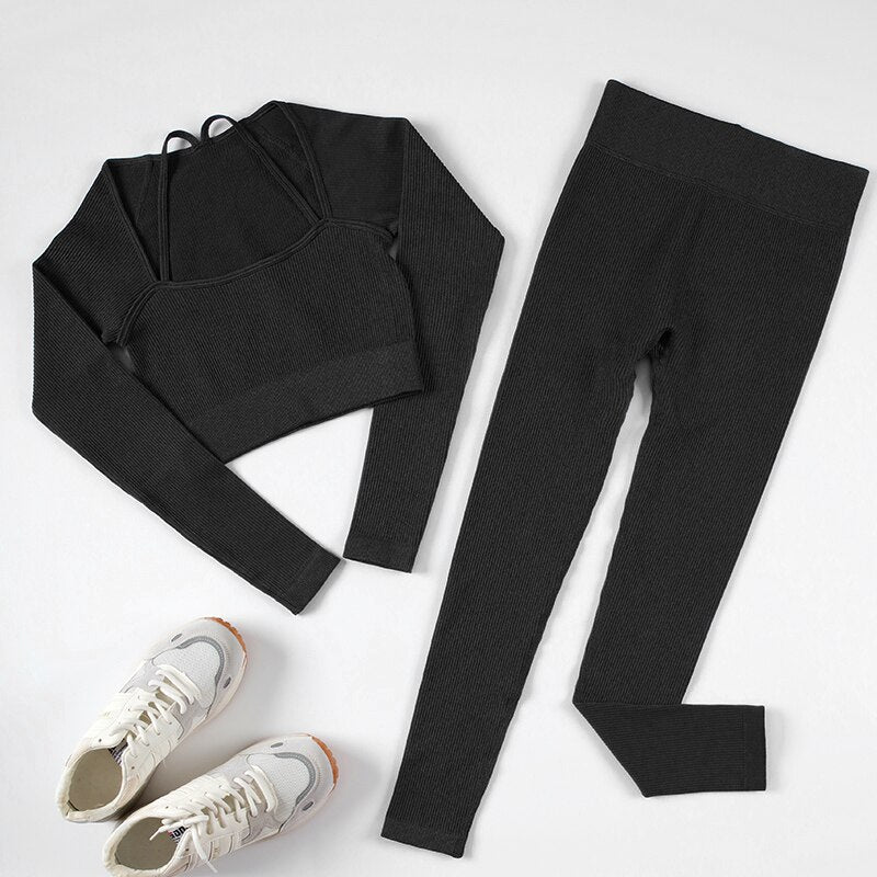 Vibonanza | Dames Yoga Sportset Hoge Taille