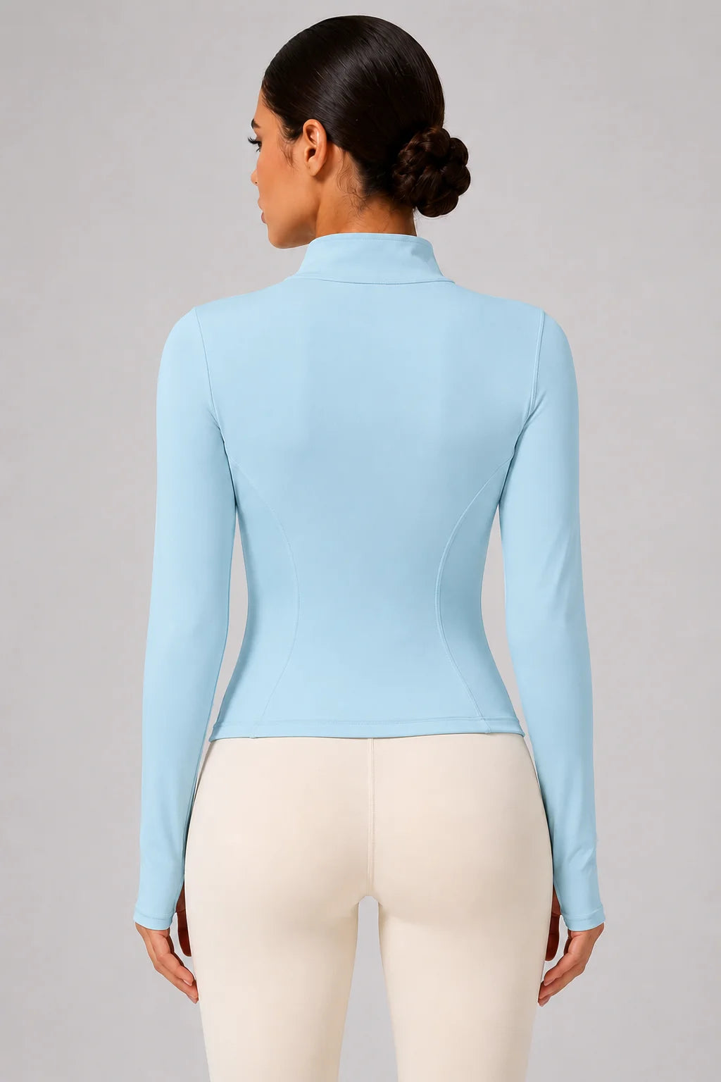 Vibonanza | Sportvest met Opstaande Kraag en Ritssluiting