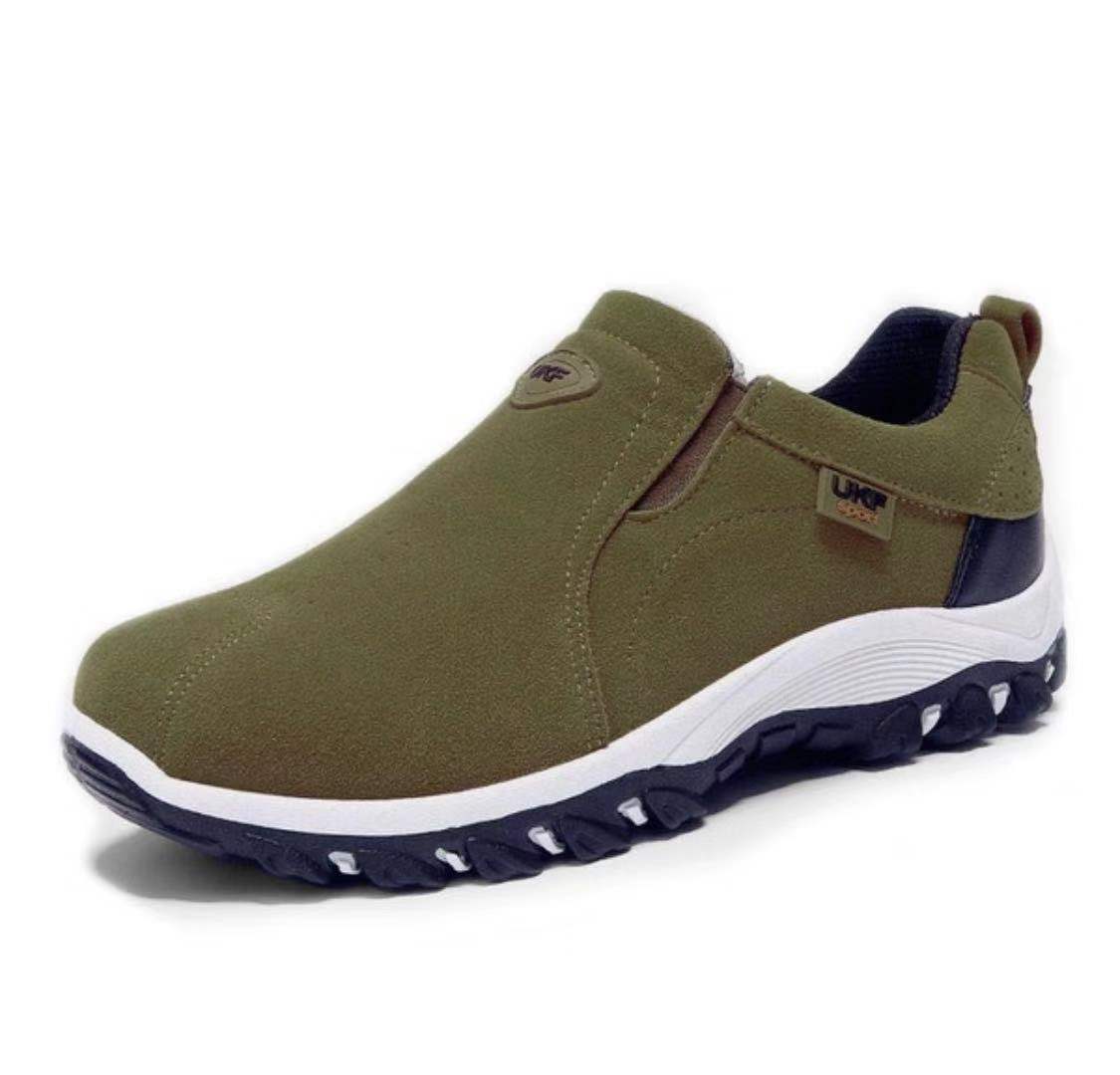Vibonanza | Heren Suède Instapschoenen Anti-Slip Zool