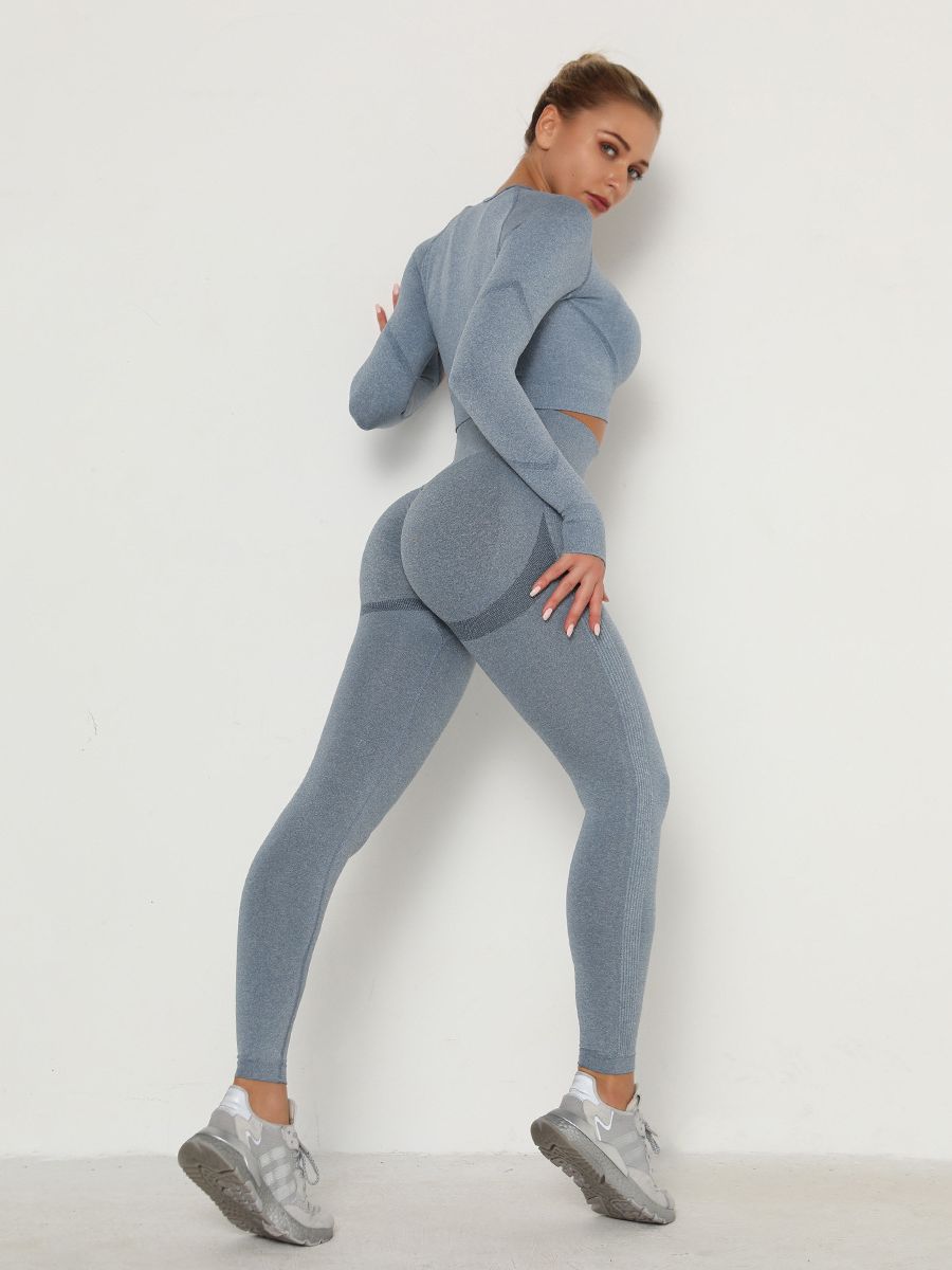 Vibonanza | Dames Sportset Crop Top en Legging