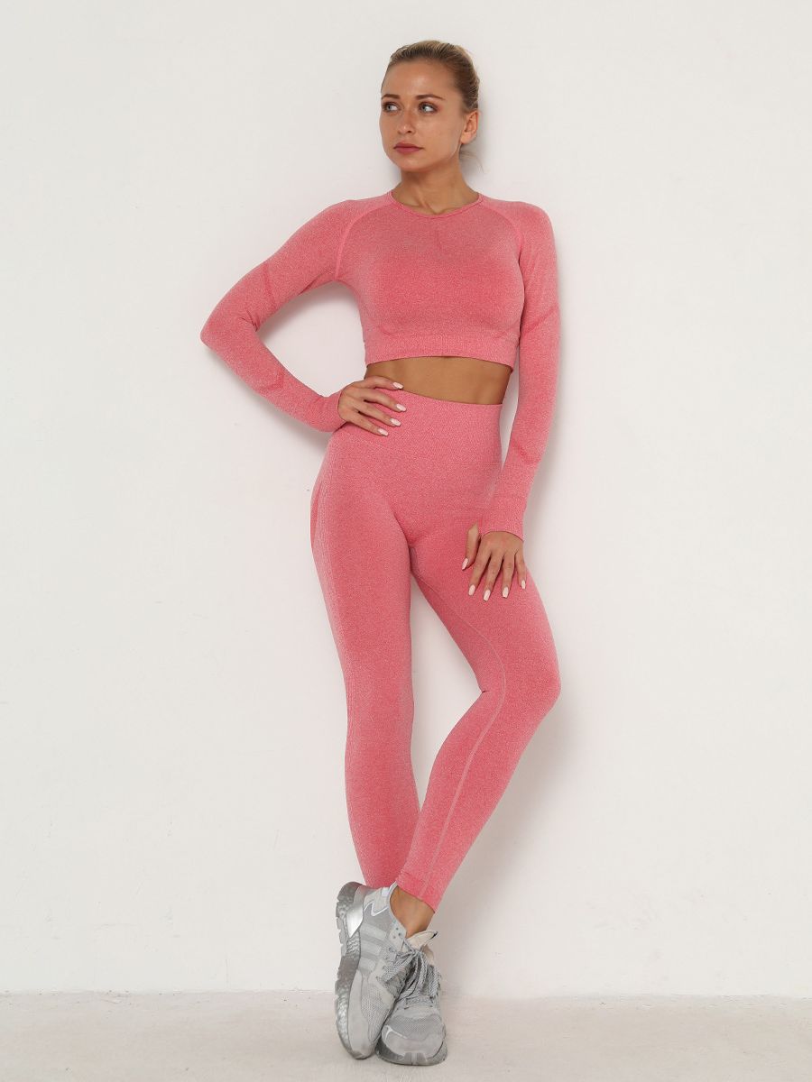 Vibonanza | Dames Sportset Crop Top en Legging