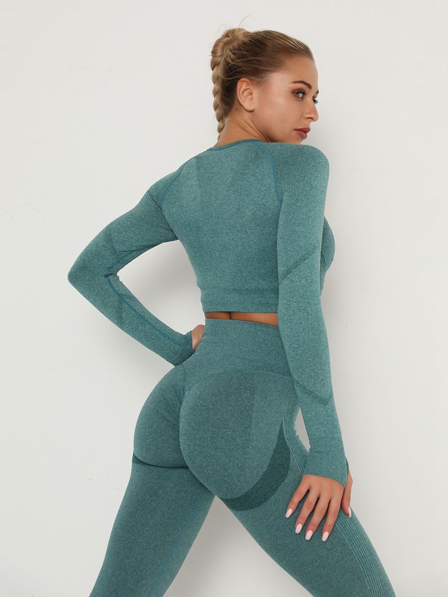 Vibonanza | Dames Sportset Crop Top en Legging