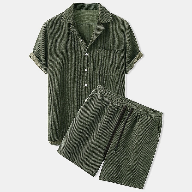 Vibonanza | Heren Casual Tweedelige Zomerset
