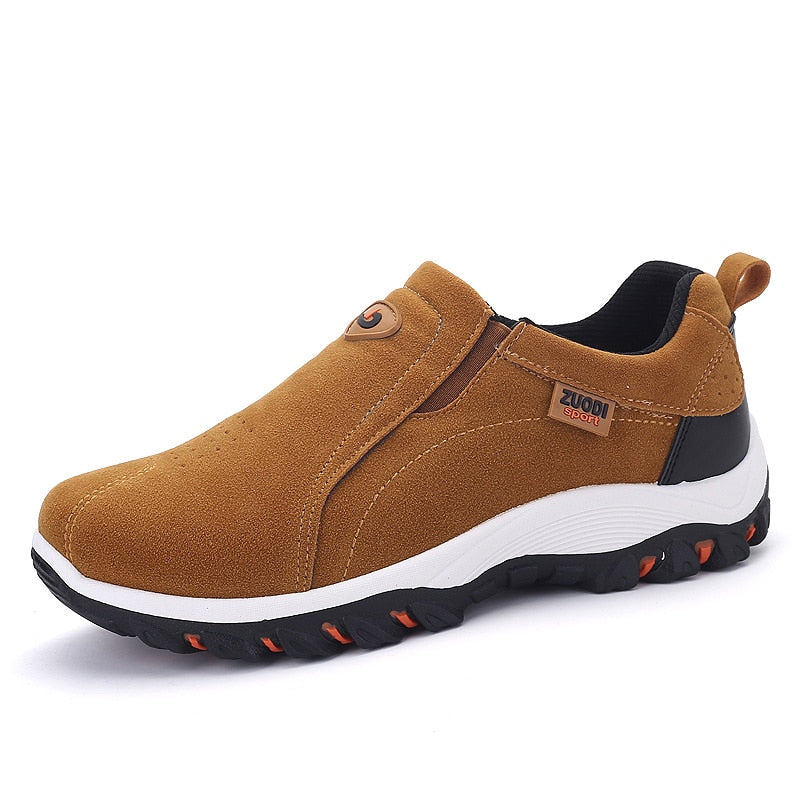 Vibonanza | Heren Suède Instapschoenen Anti-Slip Zool