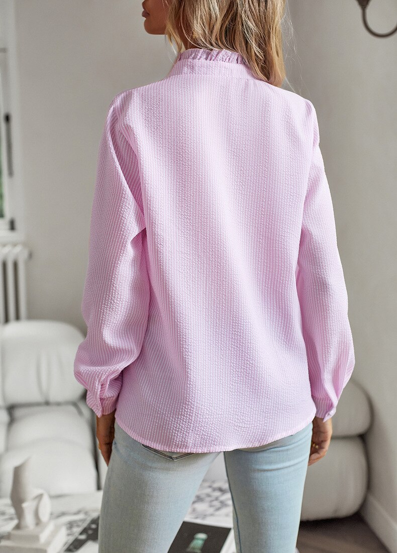 Vibonanza | Elegante Damesblouse met Driekwart Mouw