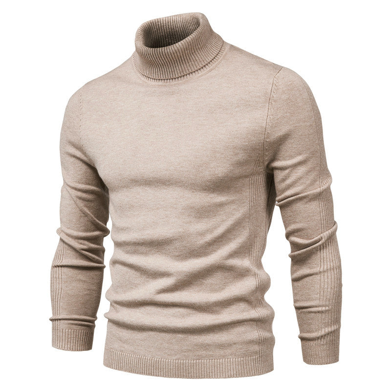 Vibonanza | Heren Grijze Turtleneck Coltrui