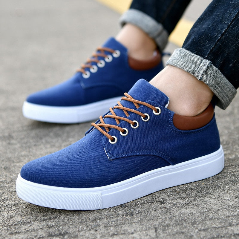 Vibonanza | Herensneakers Canvas Stoer en Comfortabel
